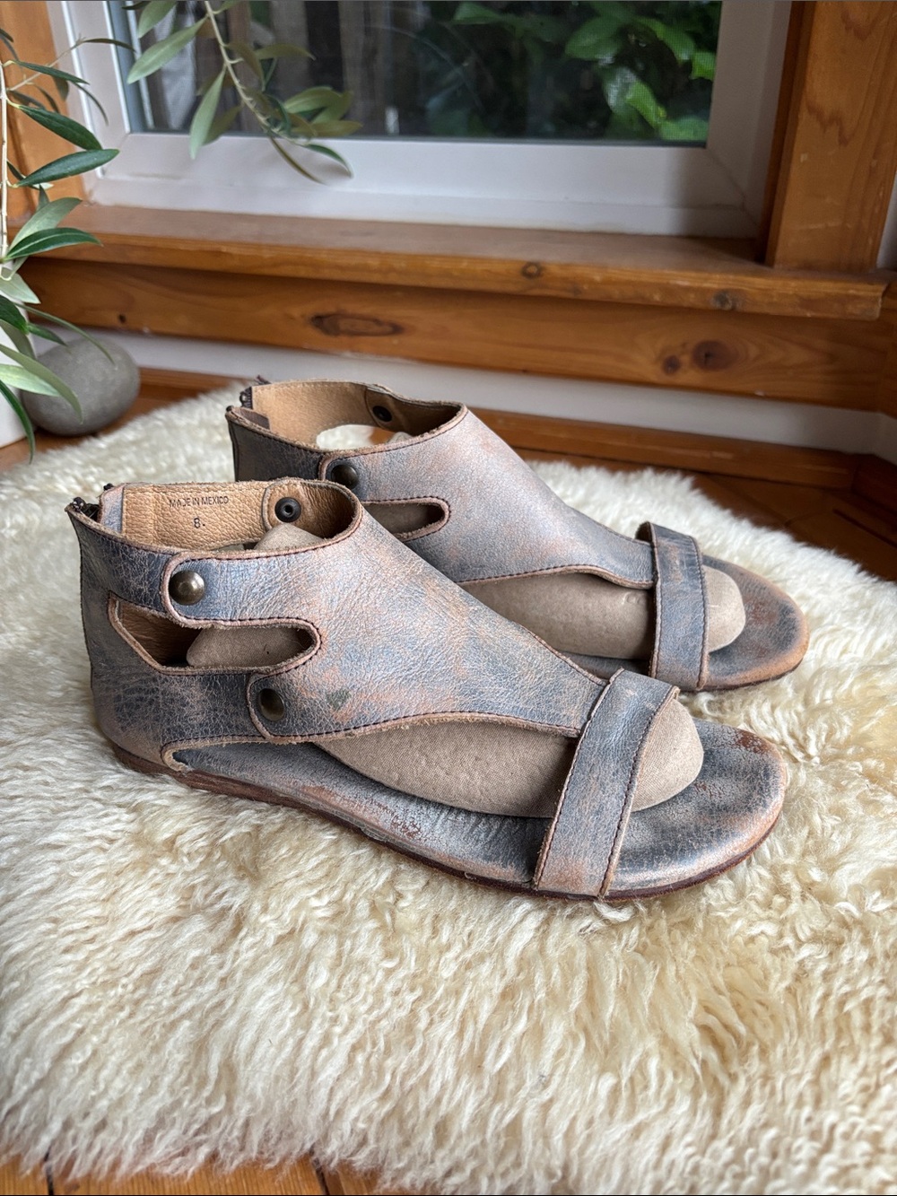 BedStu Soto Leather Sandals